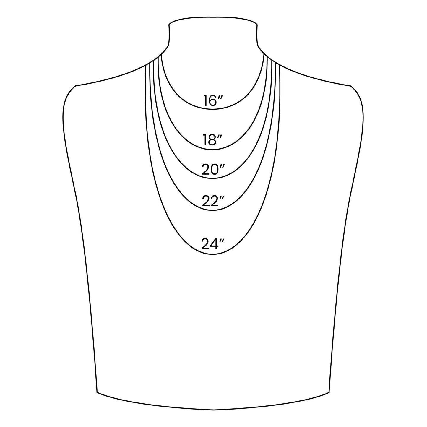 Gold Paperclip Chain Necklace: 16" / 2.5mm