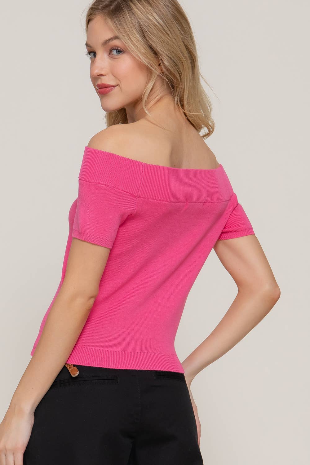 Off The Shoulder Sweater