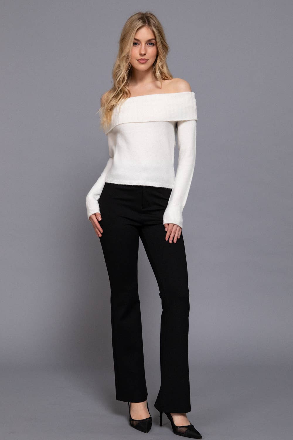 Off The Shoulder Sweater
