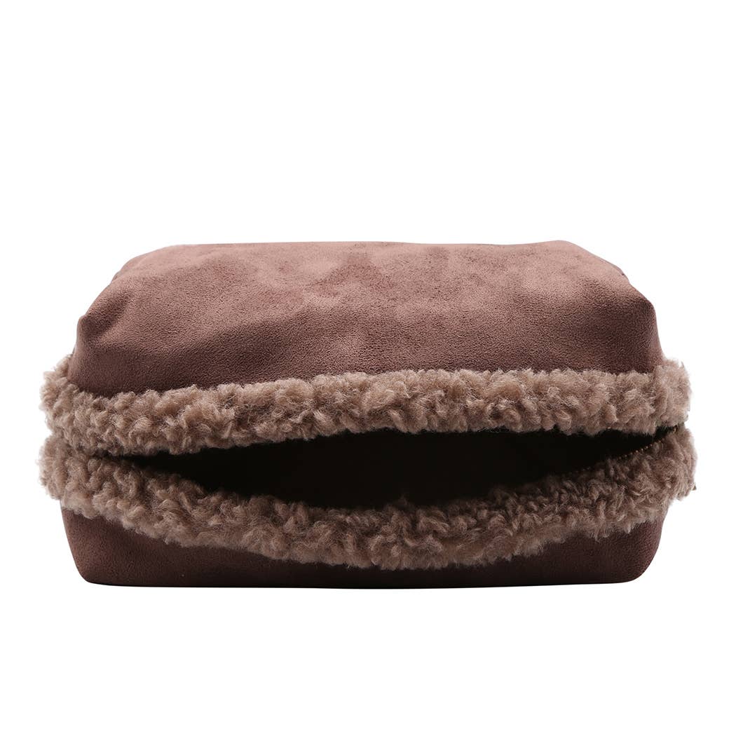 Sherpa Suede Travel Pouch