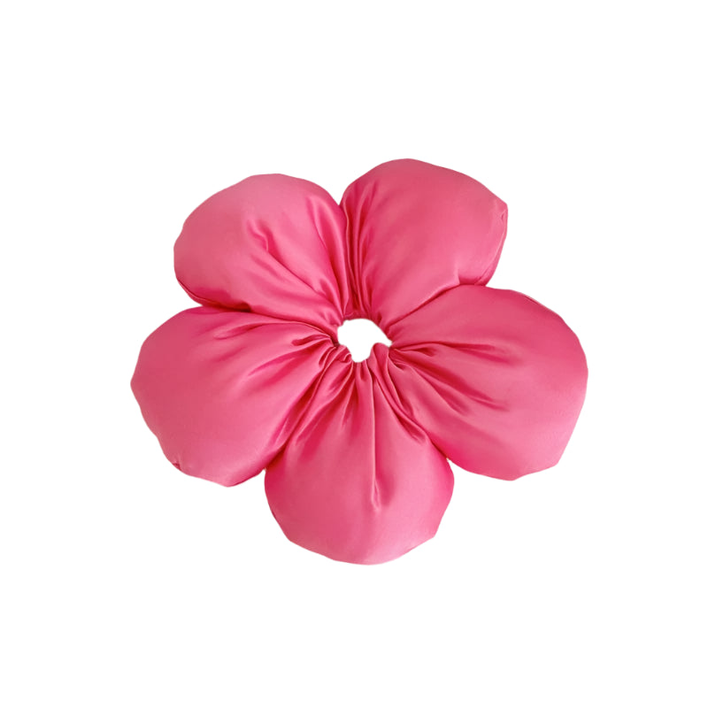 3D Flower Large Hair Scrunchie