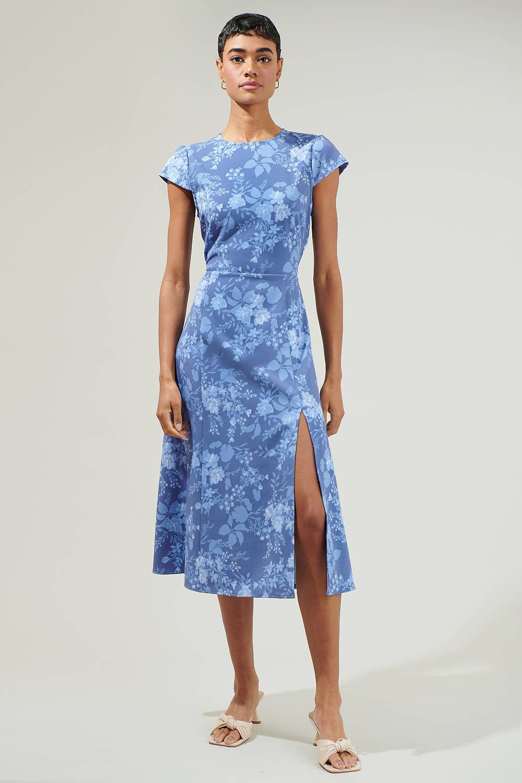 Everbloom Cutout Midi Dress