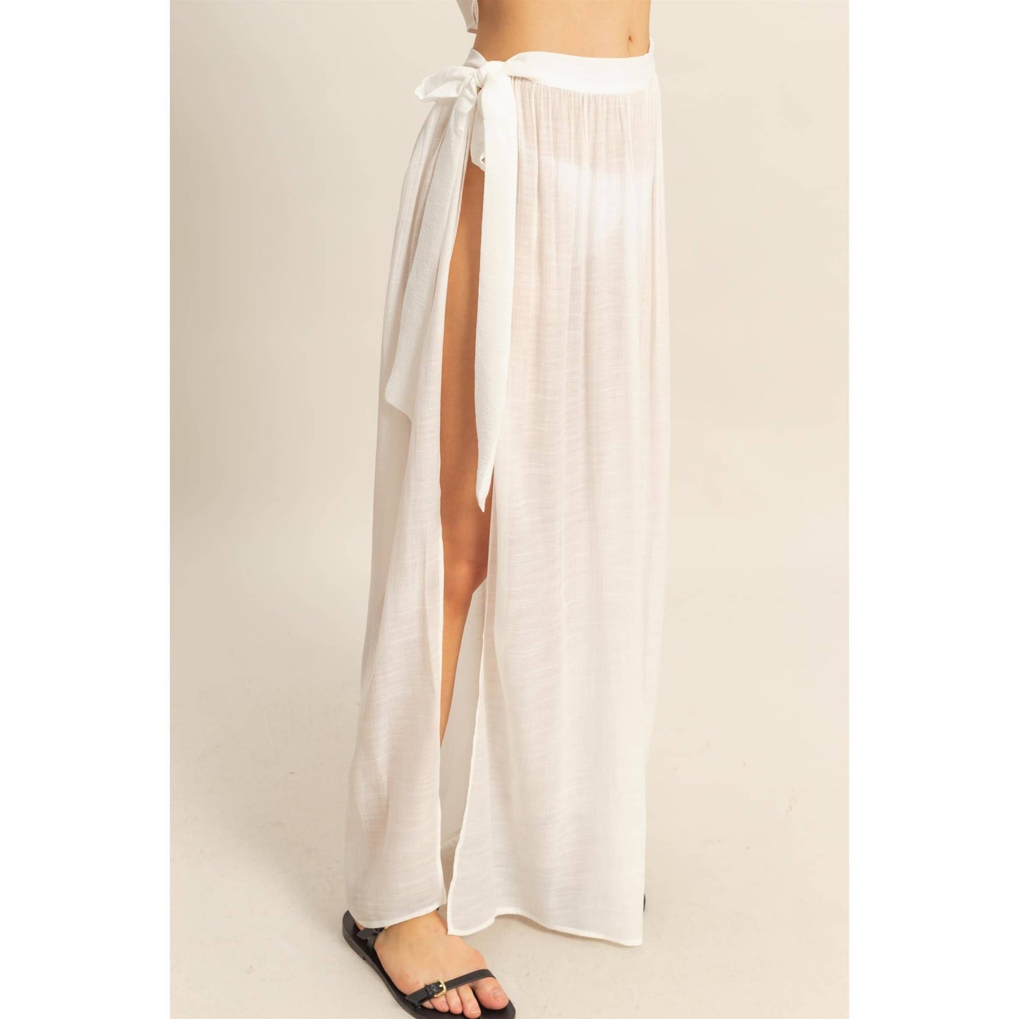 Flowy Tube Top And Maxi Skirt Set