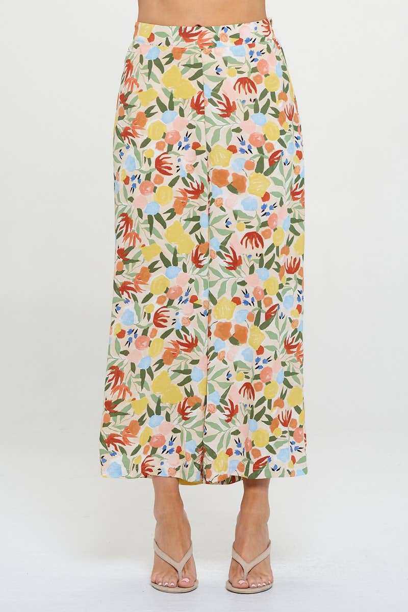 Watercolor Bloom Pants
