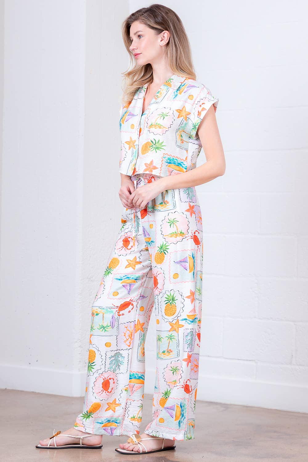 Breeze Short Sleeve Tope & Pant Set