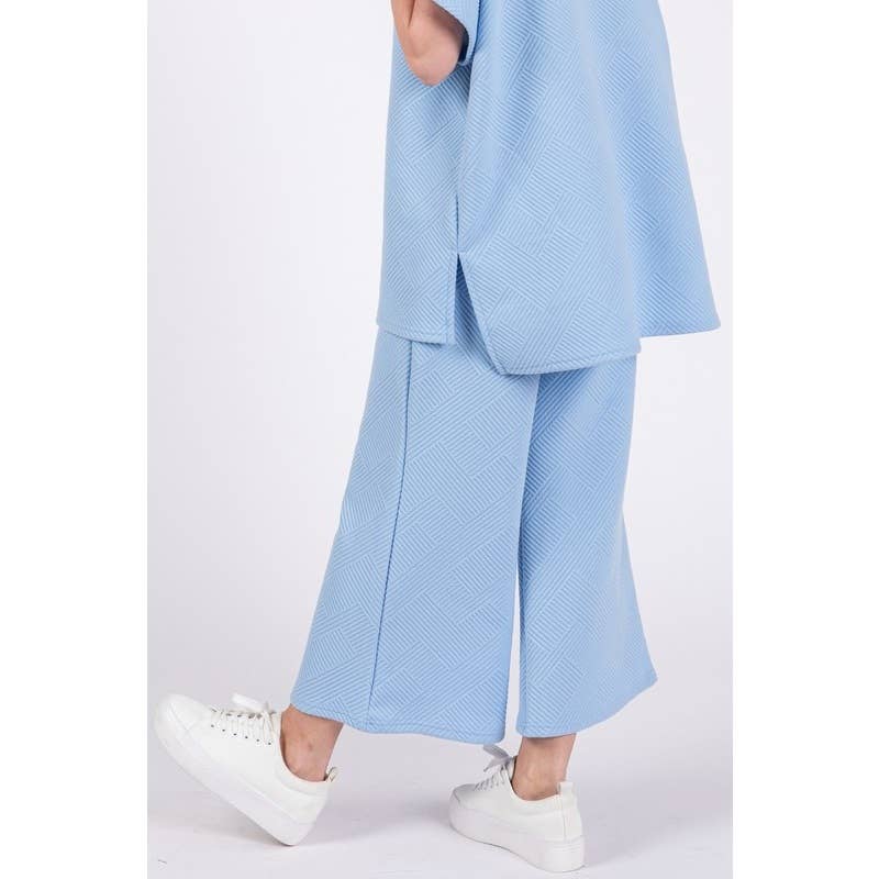 French Terry Wide Pants