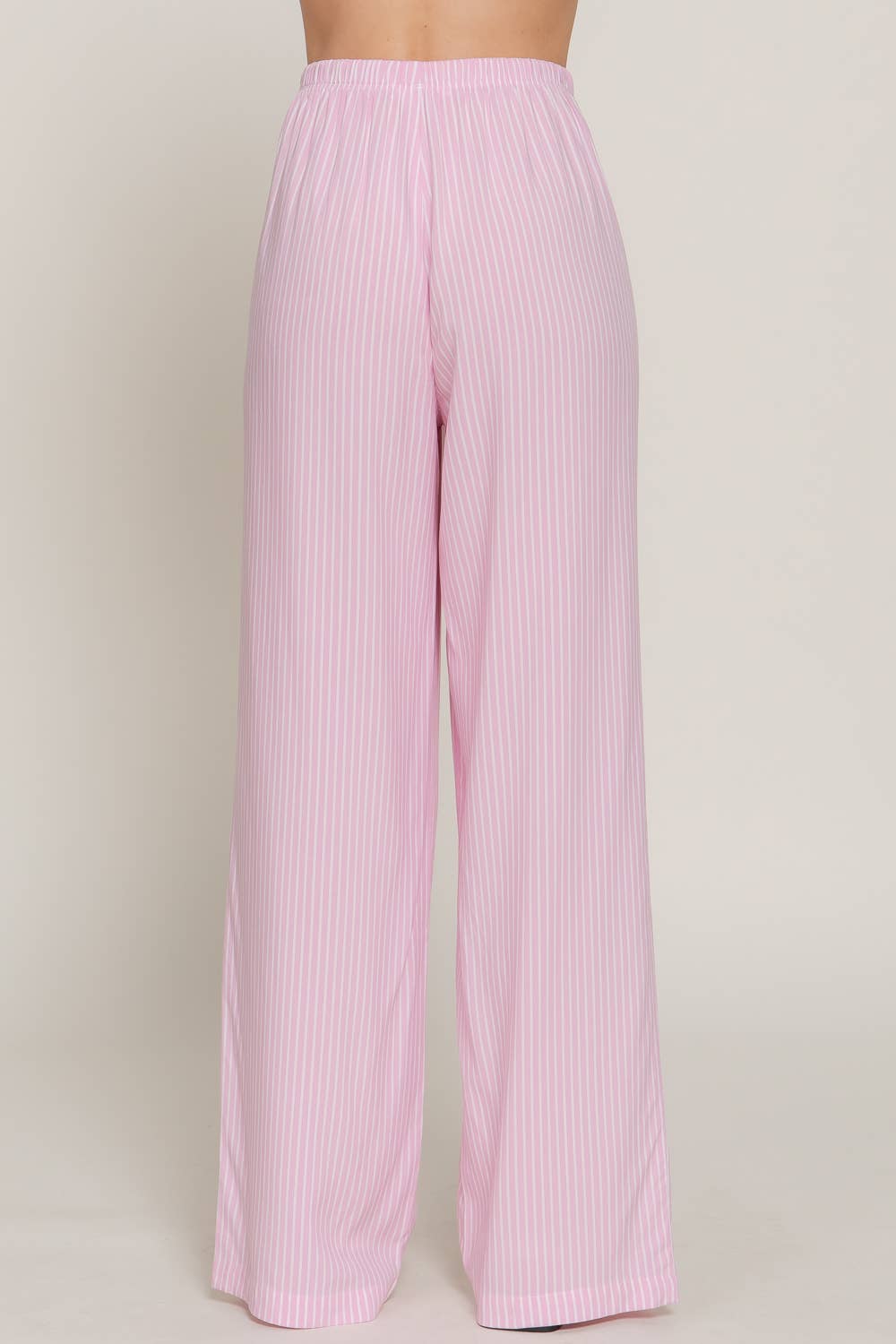 Stripe Print Woven Pants (S-2X)
