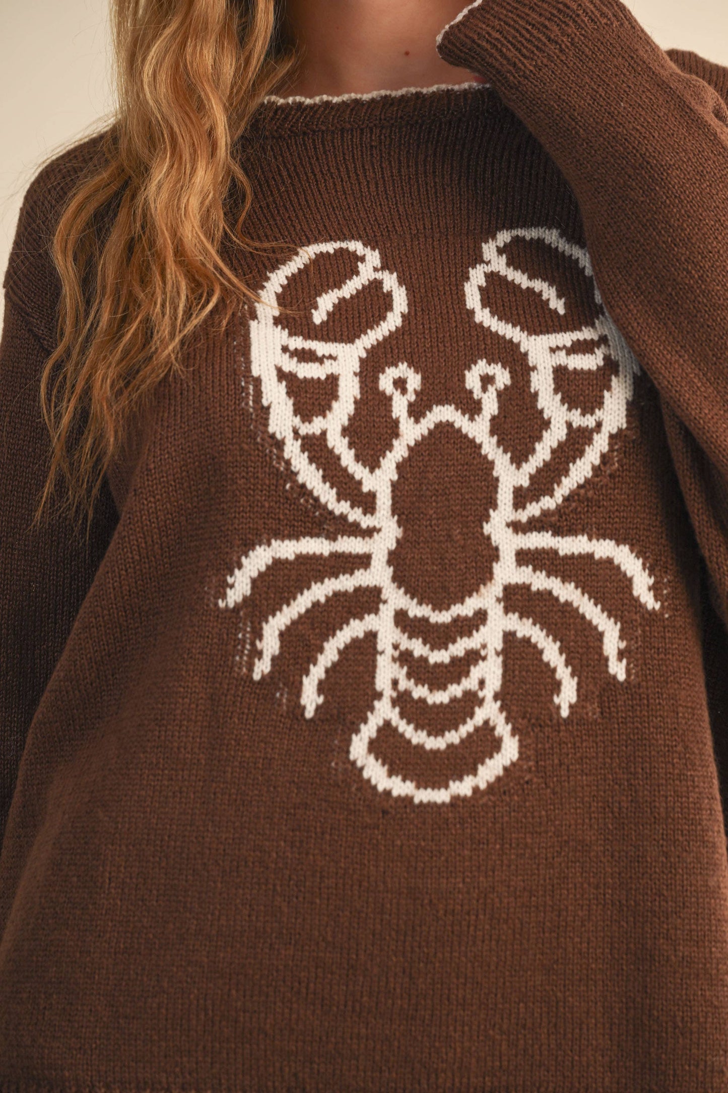 Lobster Knit Sweater