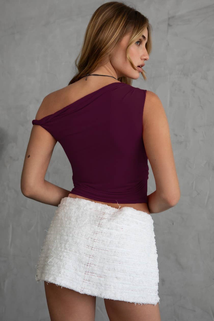 JAIME One Shoulder Top
