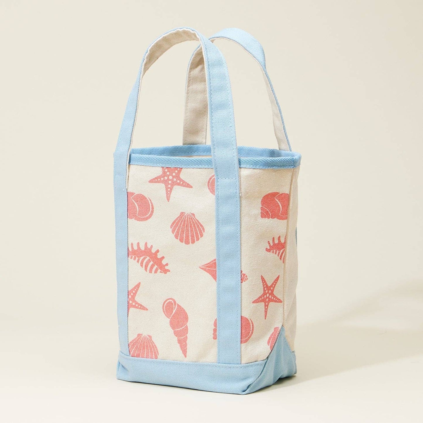 Small Sea Shell Everywhere Canvas Bag