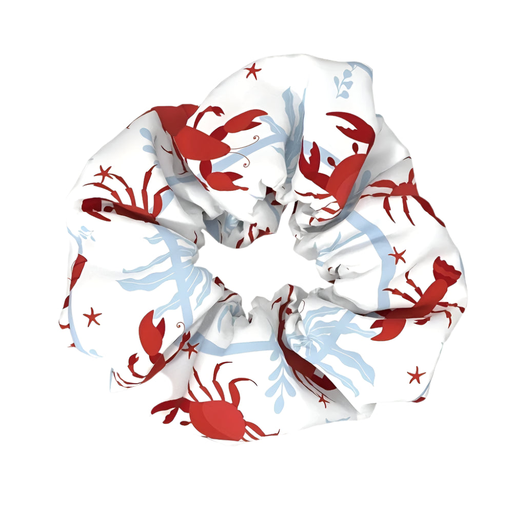 Lobster Party Hair Scrunchie