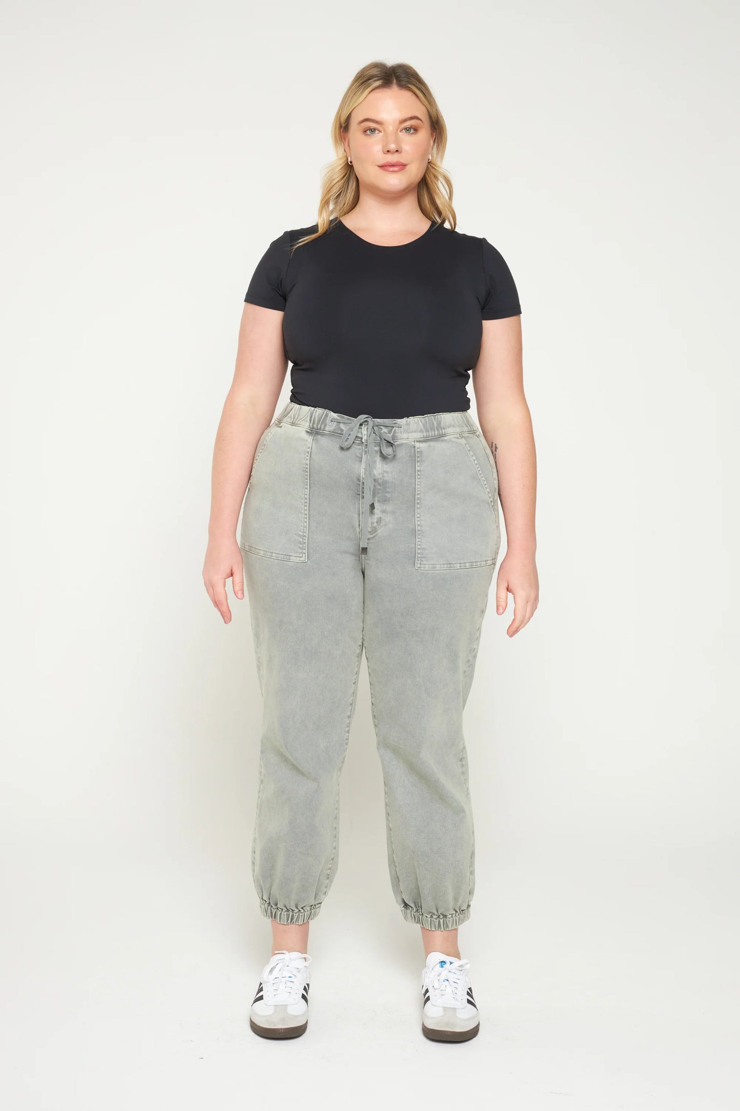 High Rise Crop Jogger (S-3X)