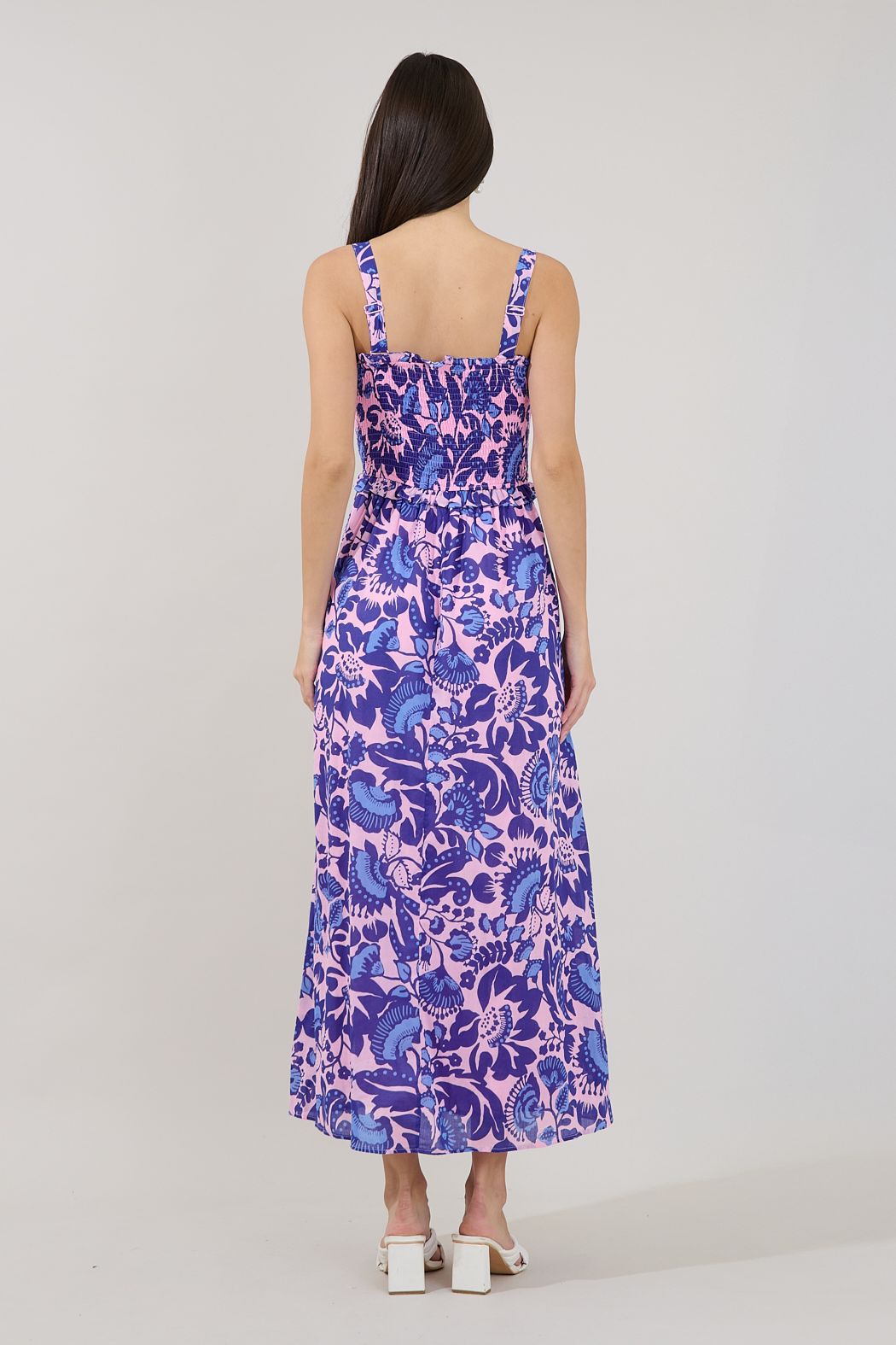 Riela Smocked Maxi Dress