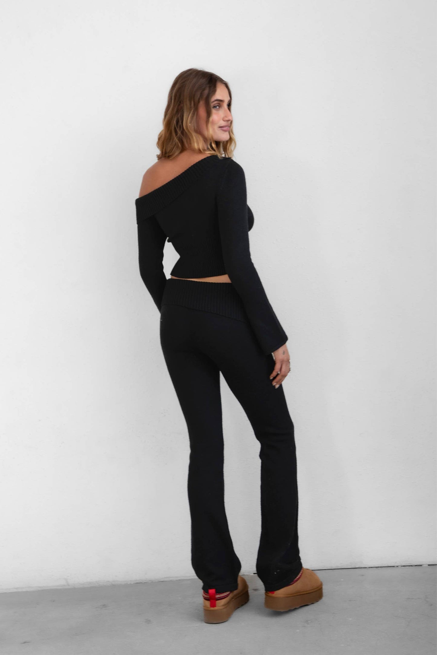 REILY Lounge Fold Over Sweater