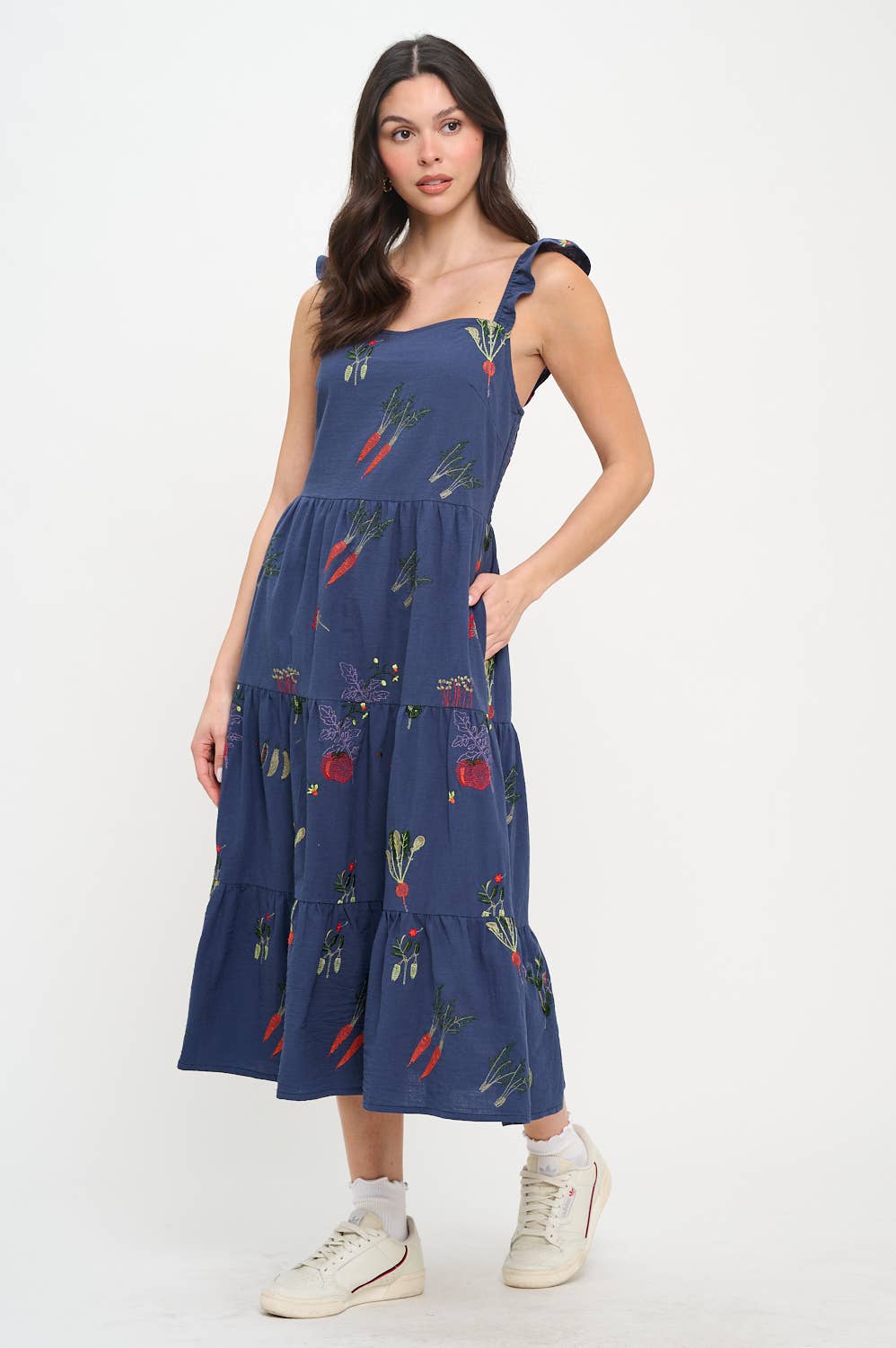 Garden Embroidered Dress