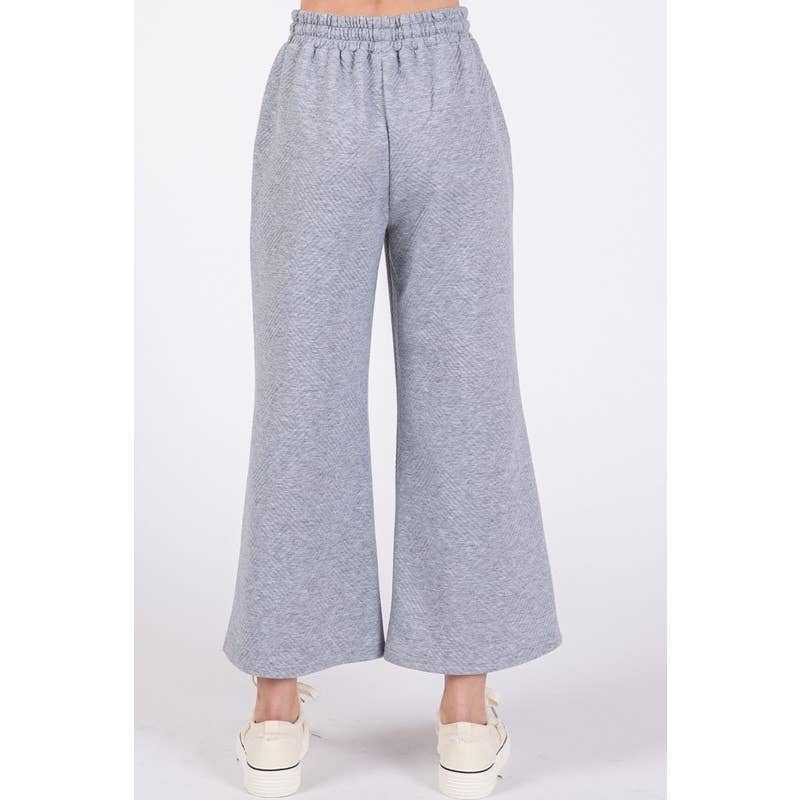 French Terry Wide Pants