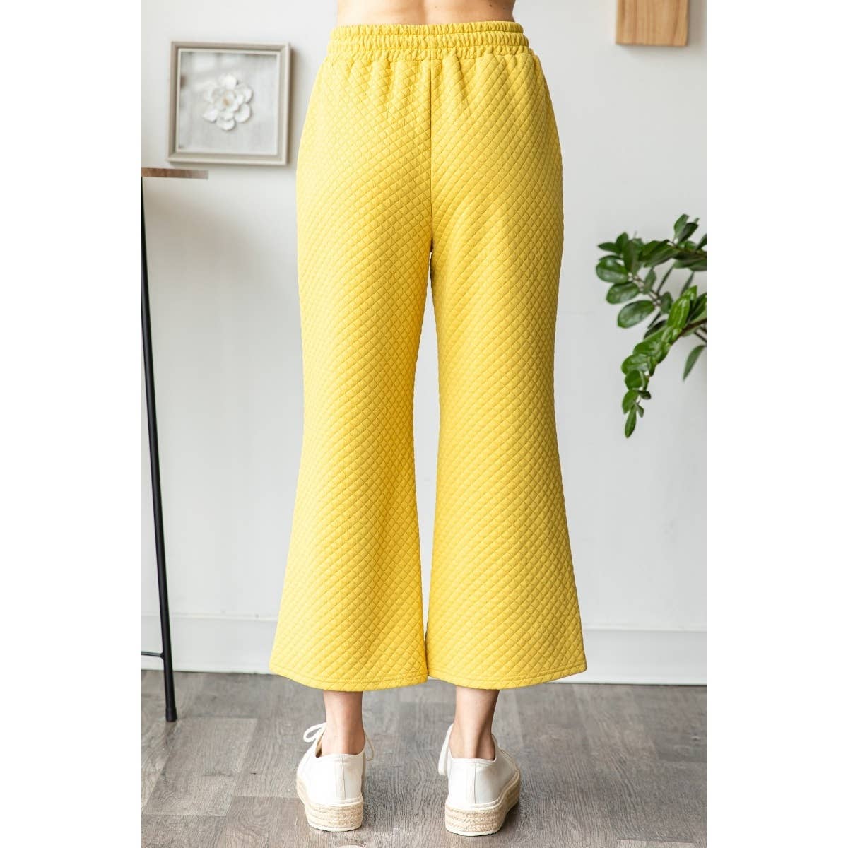 Waffle French Terry Pants