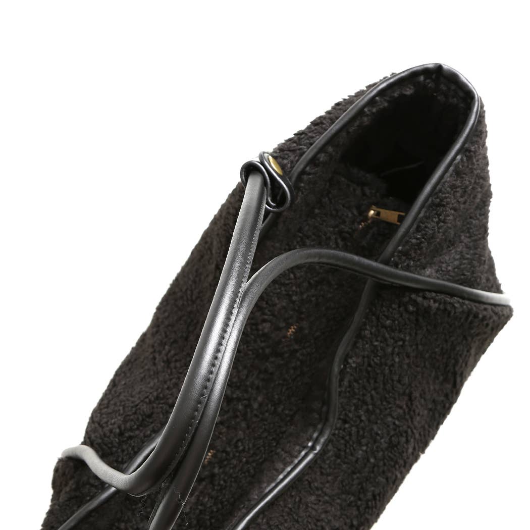 Sherpa Shoulder Tote Bag