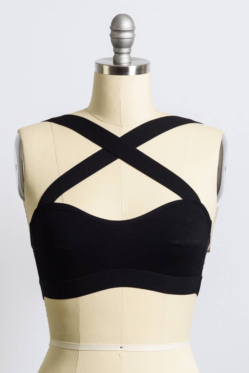 Cross Front Bralette