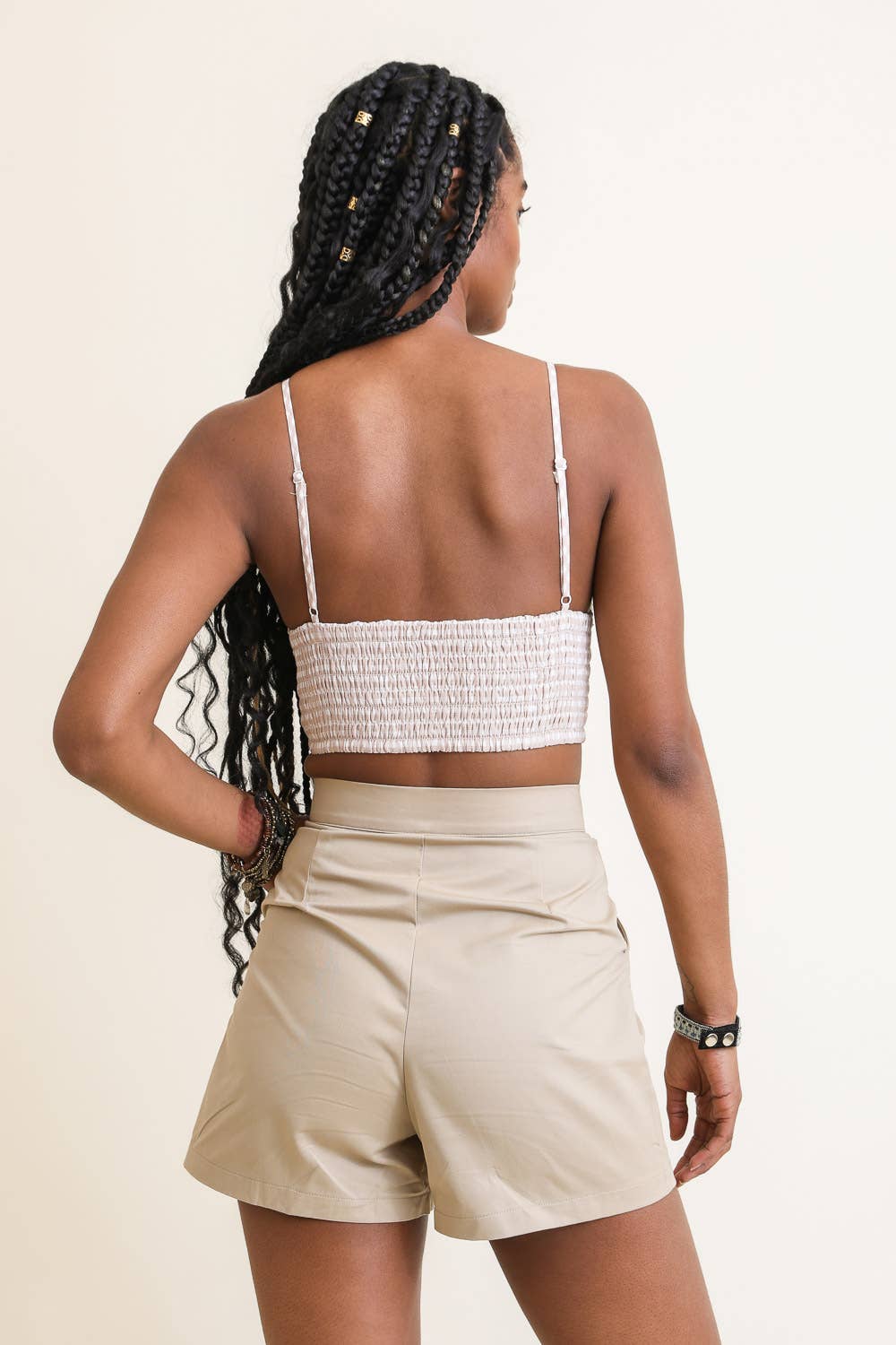 Gingham Crop Top