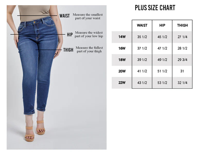 Super High Rise Straight Leg Denim