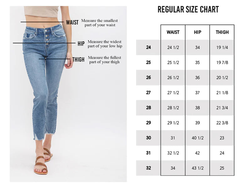Super High Straight Leg Denim W/ Step Hem