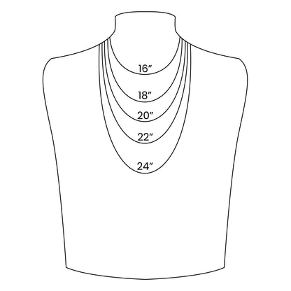 Gold Paperclip Chain Necklace: 16" / 2.5mm