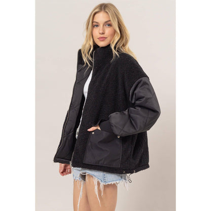 Reversible Fur Puffer Jacket