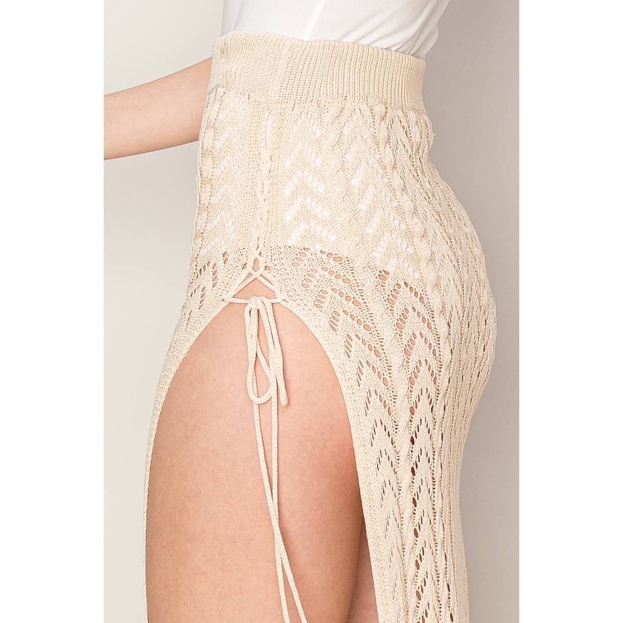 CROCHET COVER-UP SKIRT