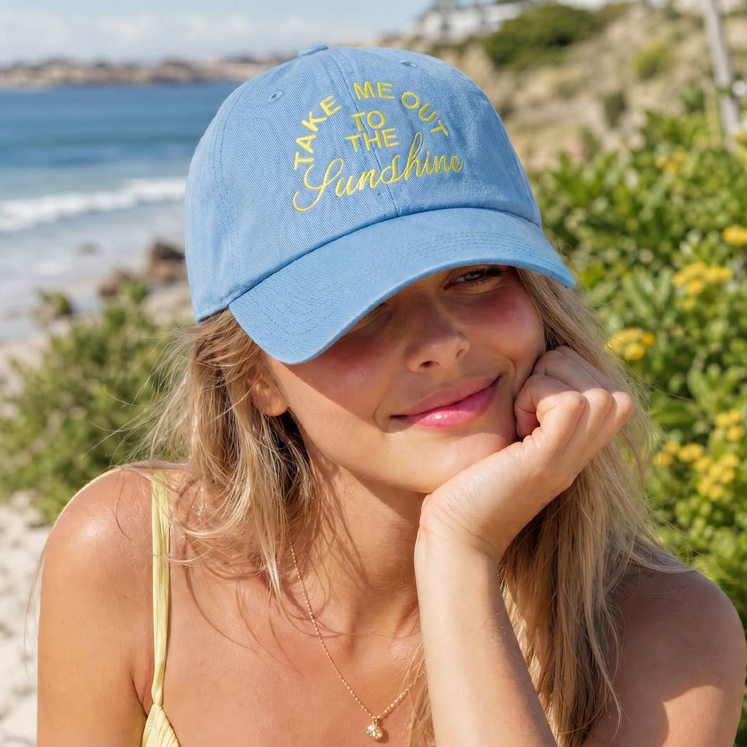 TAKE ME OUT TO THE SUNSHINE Baseball Hat