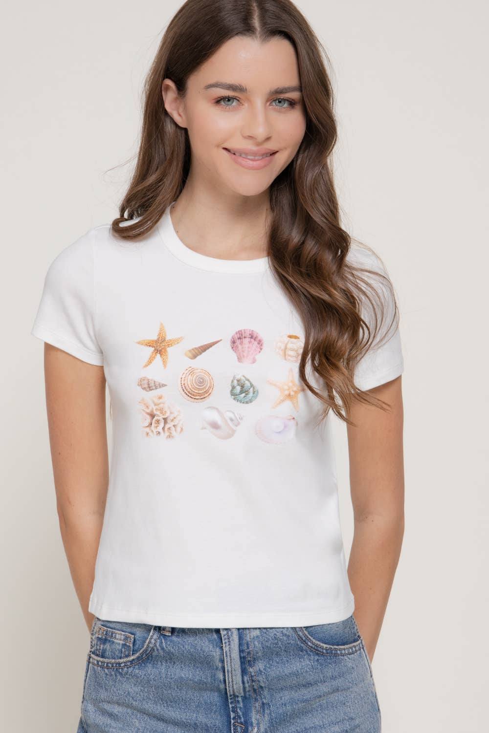 Seashell Graphic T-Shirt