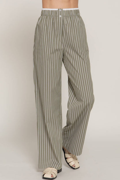Boxer Straight Pants