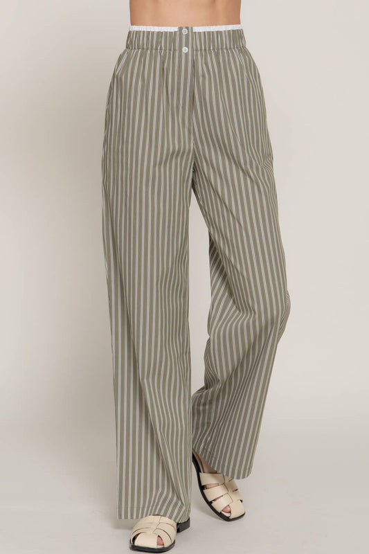 Boxer Straight Pants