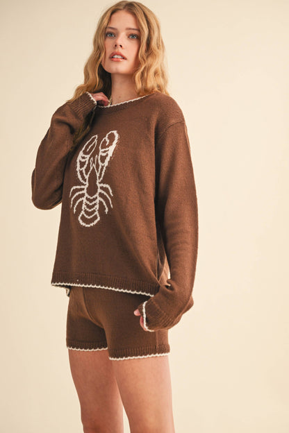 Lobster Knit Sweater