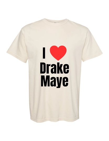 Unisex I Heart Drake Maye T-Shirt