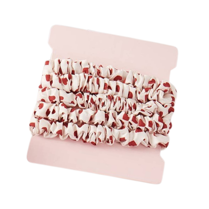 Small Heart Scrunshie Set