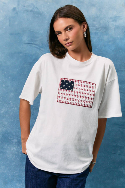 Oversized Flag T-Shirt