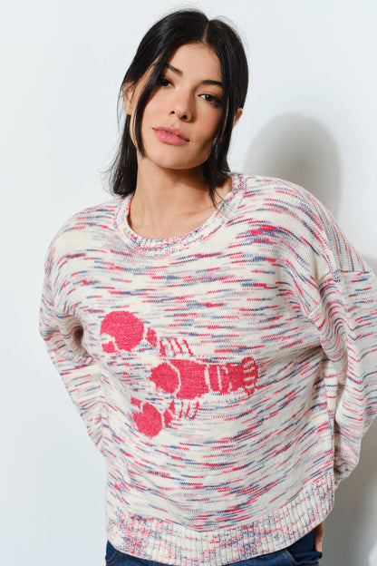 Knit Lobster Sweater