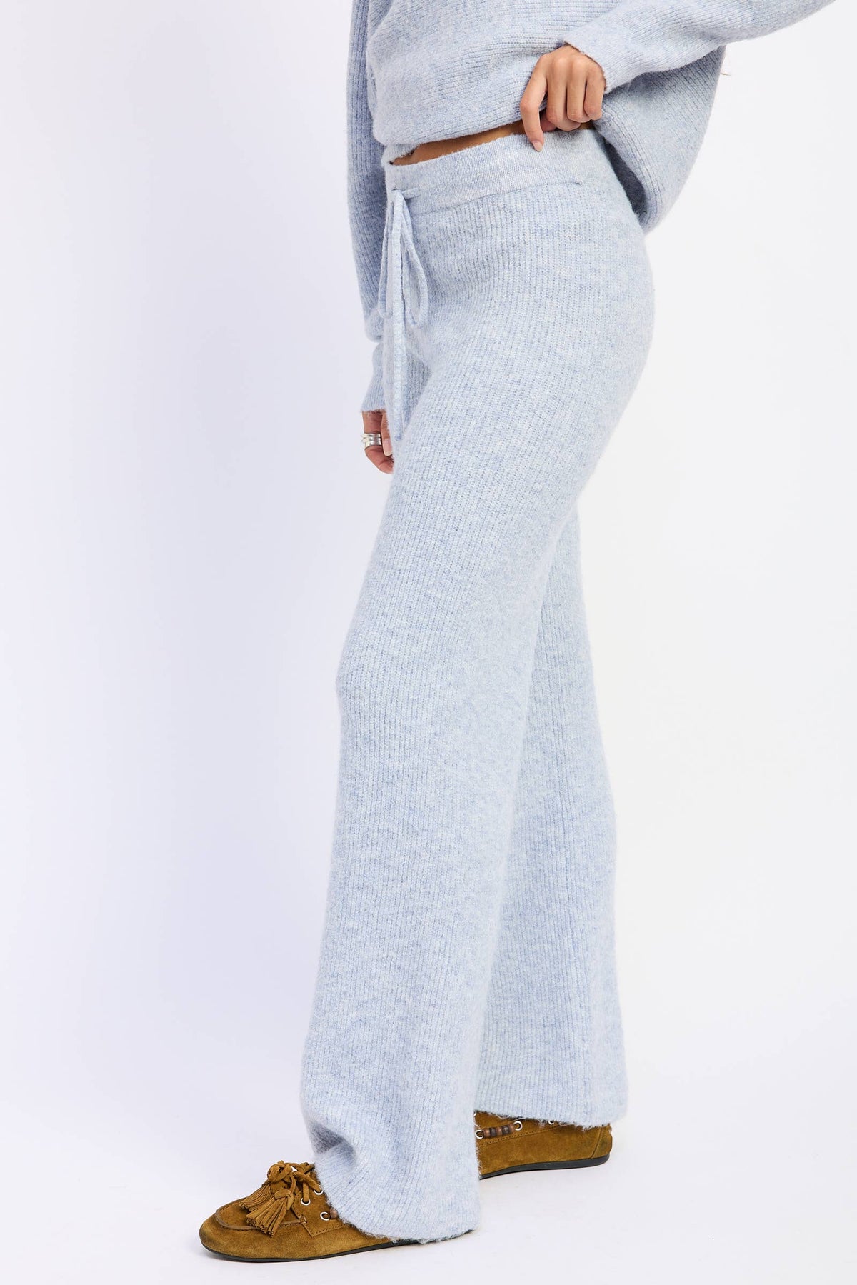 Ribbed Sweater Lounge Pants
