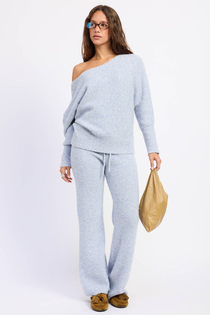Ribbed Sweater Lounge Pants