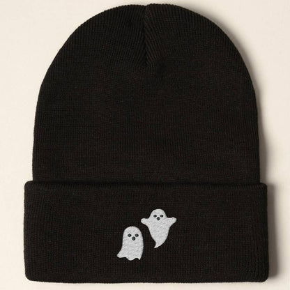 Ghost Halloween Beanie Hat