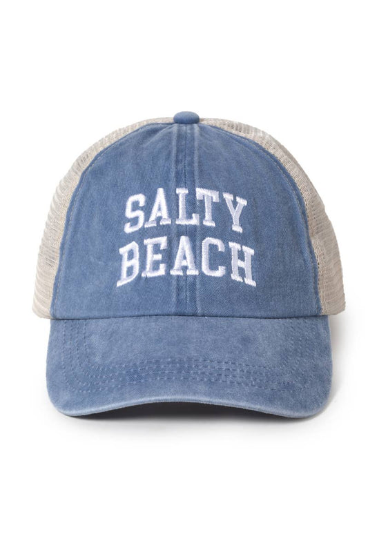 Salty Beach Baseball Hat