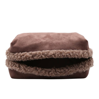Sherpa Suede Travel Pouch