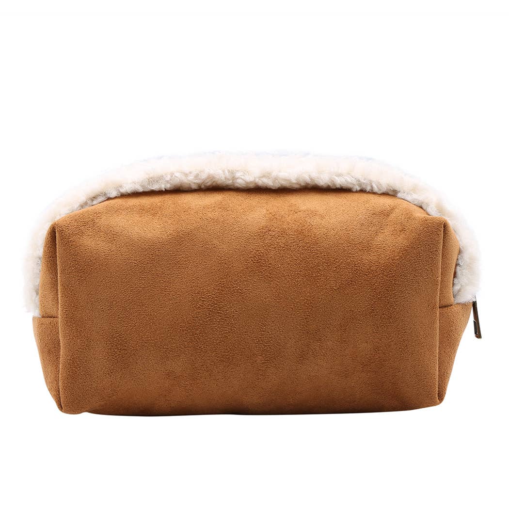 Sherpa Suede Travel Pouch