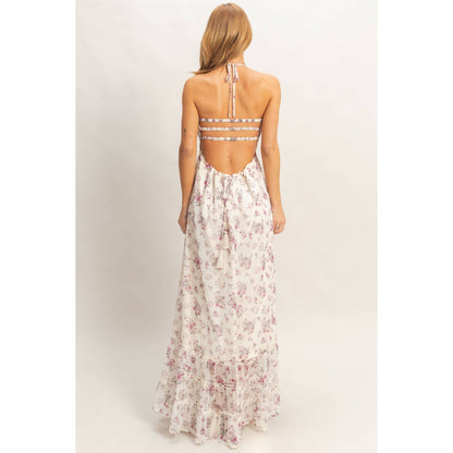 Smocked Floral Maxi Dress