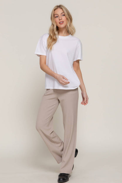 Short Sleeve Round Neck Tee