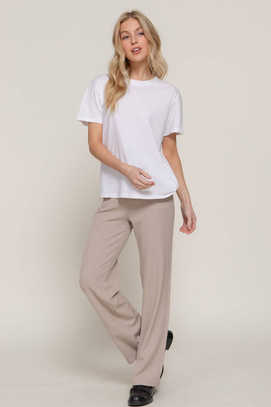 Short Sleeve Round Neck Tee