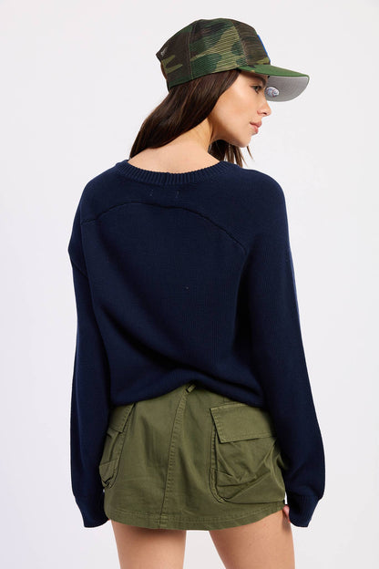 Knitted Sardine Sweater