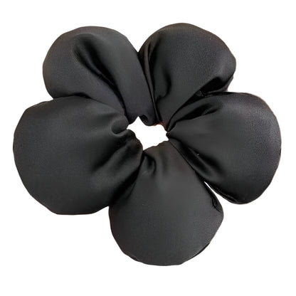 3D Flower Large Hair Scrunchie