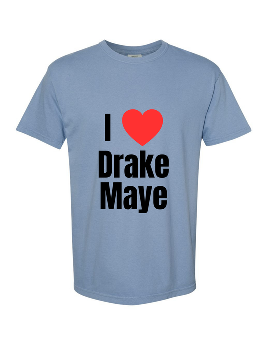 Unisex I Heart Drake Maye T-Shirt